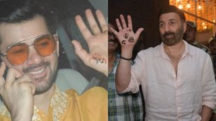 Sunny Deol won everyone heart with his mehndi design