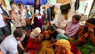 Rahul Gandhi Goes To Relief Camps In Manipur Moirang On Day 2 Of Visit