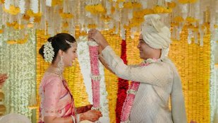 Madhu Mantena ties knot with yoga expert Ira Trivedi