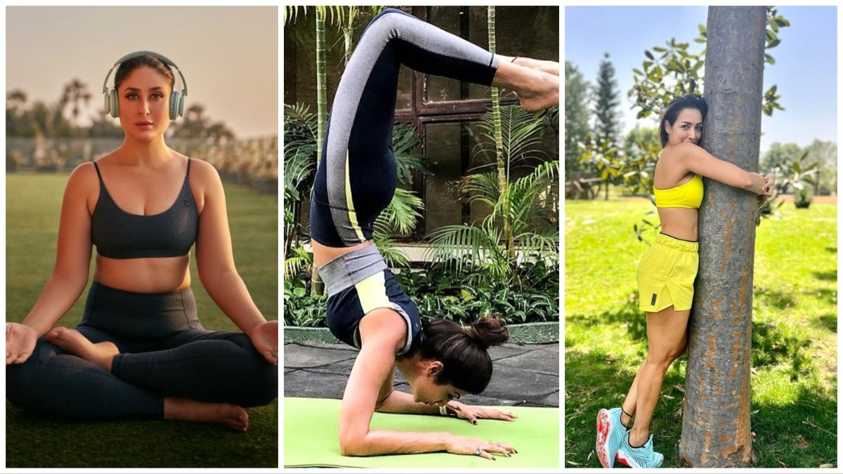 International Yoga Day, Malaika arora, kareena kapoor, shilpa shetty