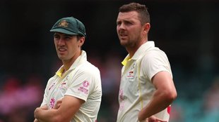 josh hazlewood and pat cummins