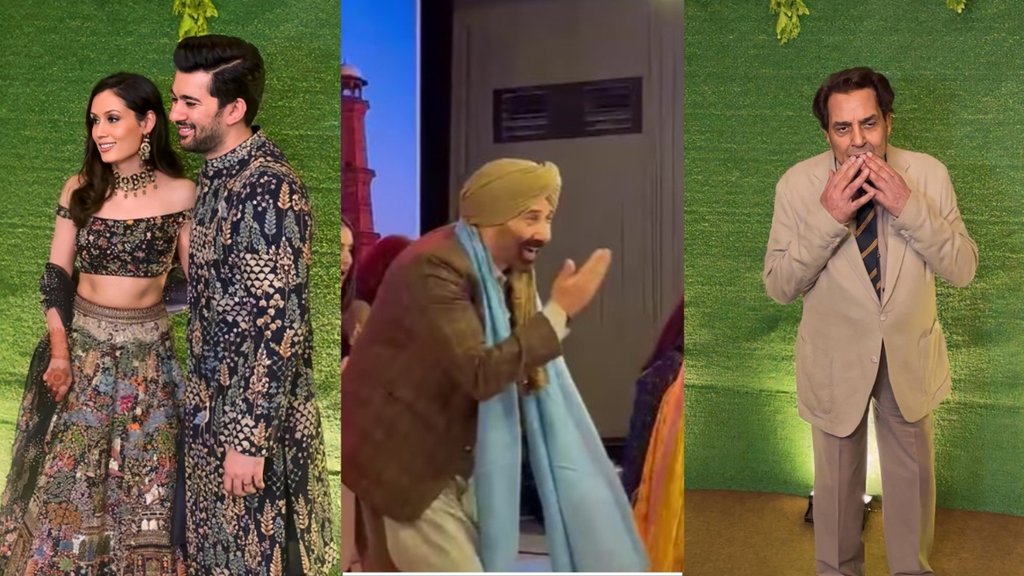 Karan Deol Wedding, Sunny Deol, Dharmendra