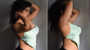 ketika sharma Raises temperature Cover