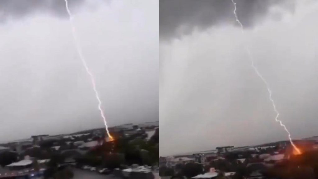 lightning II News II Viral video