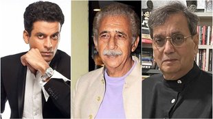 Manoj Bajpayee, Subhash Ghai, Naseeruddin Shah