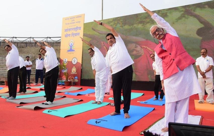 yoga day in india