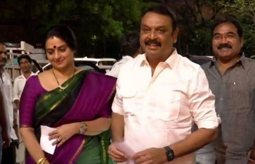 Naresh Babu and Pavithra Lokesh