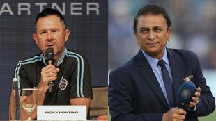 ponting gavaskar