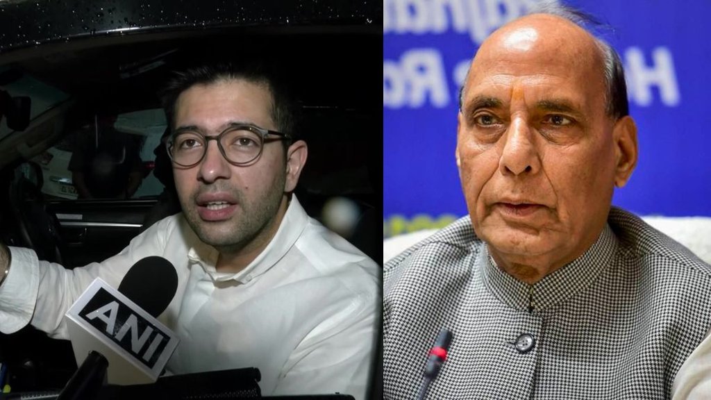 raghav Chadha | rajnath singh |