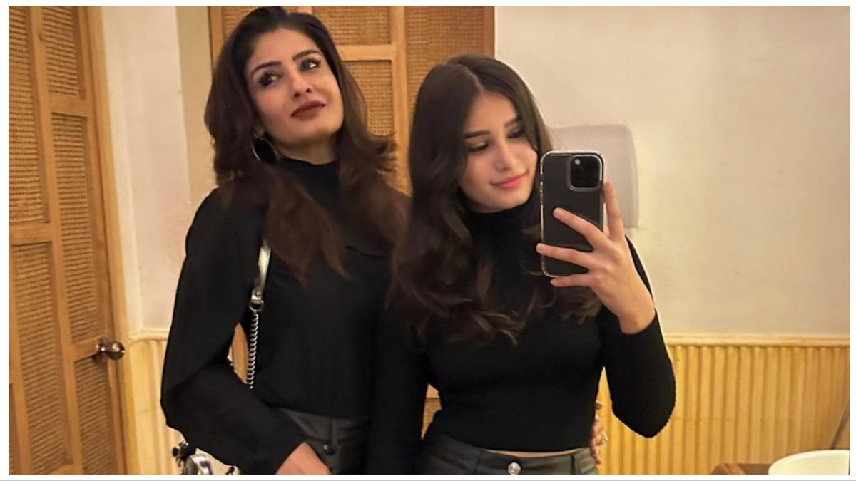 raveena tandon| rasha thadani