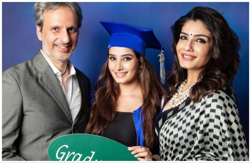 Raveena Tandon With Rasha