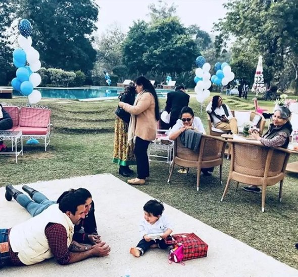 look at the pictures of taimur ali khan room