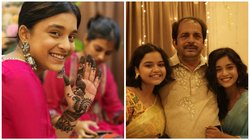 सुम्बुल तौकीर खान ने शेयर की पिता की दूसरी शादी की तस्वीरें, नई मां के वेलकम के लिए दिखीं उत्साहित