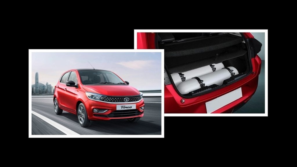 Tata Tiago CNG Twin Cylinder Setup । Tata Tigor CNG Twin Cylinder Setup । Tata Motors Twin Cylinder Setup