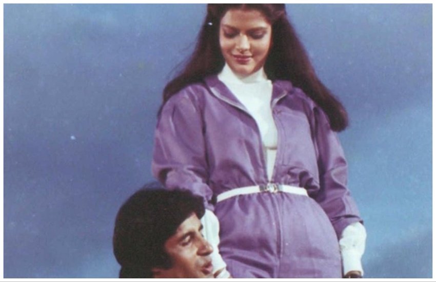 Zeenat Aman and Amitabh Bachchan
