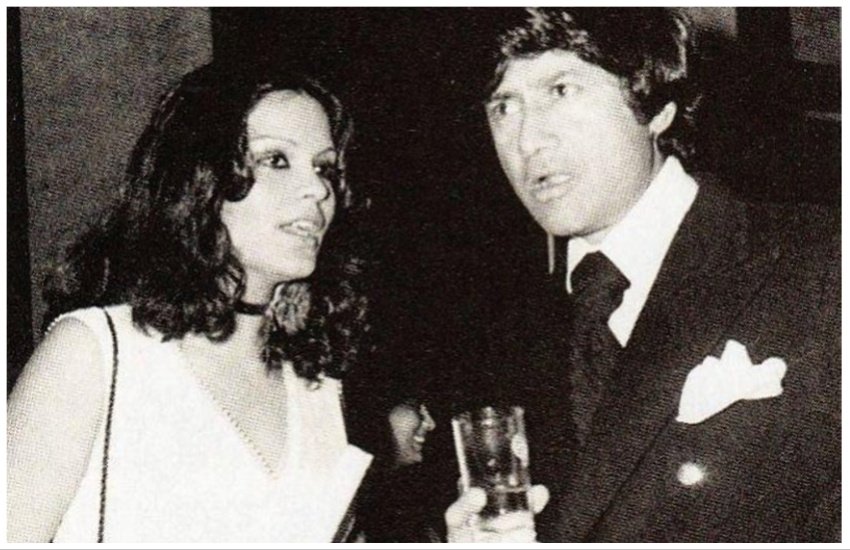 Zeenat with Dev Anand