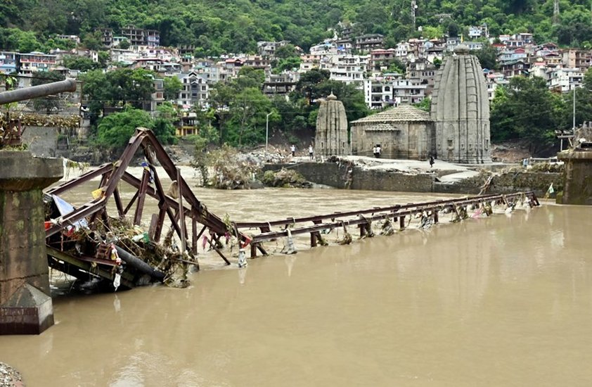 panchvaktra temple submerged