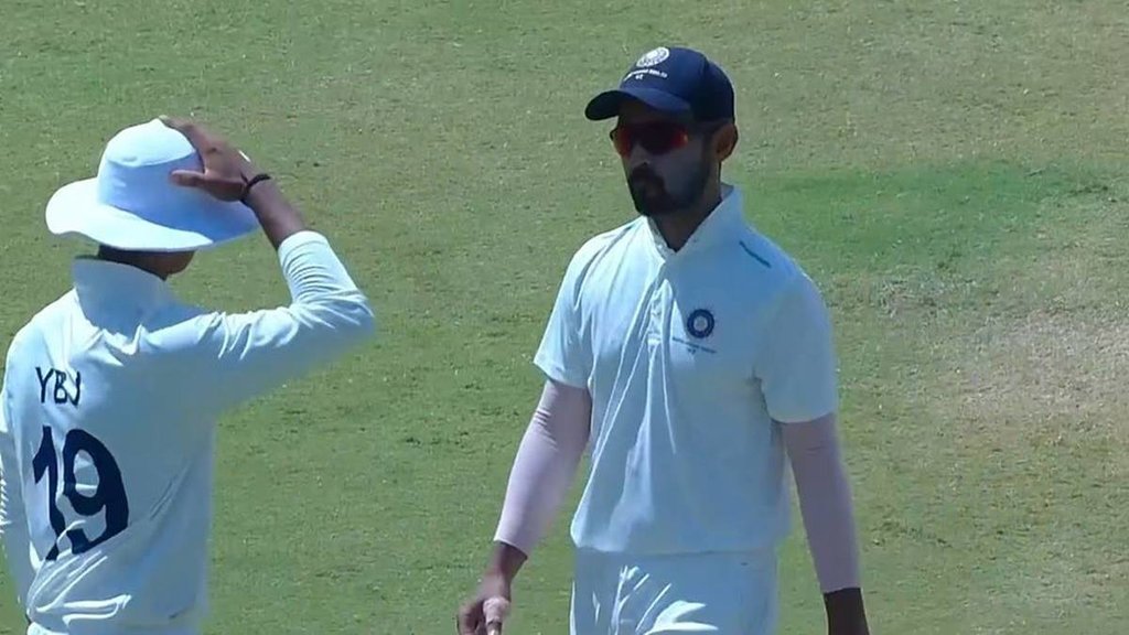 Ajinkya Rahane and yashsavi jaiswal