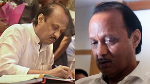 Ajit Pawar Vs Sharad pawar