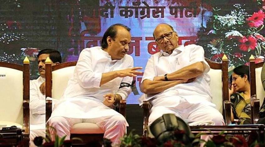 Ajit pawar vs Sharad Pawar