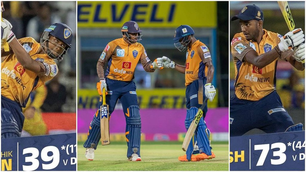 Tamil Naidu Premier League | TNPL 2023 | Rithik Easwaran | Ajitesh Guruswamy | Ajitesh Guruswamy and Rithik Easwaran |