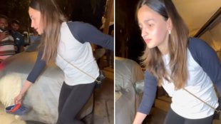 Alia Bhatt Took Paparazzi Slipper