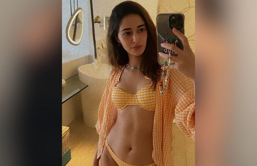 Ananya Pandey Flaunts Bikini Look