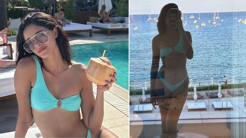 Ananya Pandey Flaunts Bikini Look