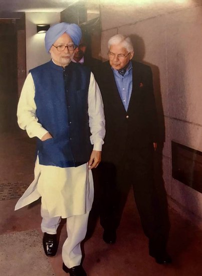 Ashwani Kumar with manmohan singh