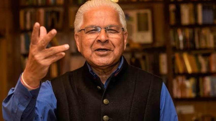 Ashwani Kumar in his library