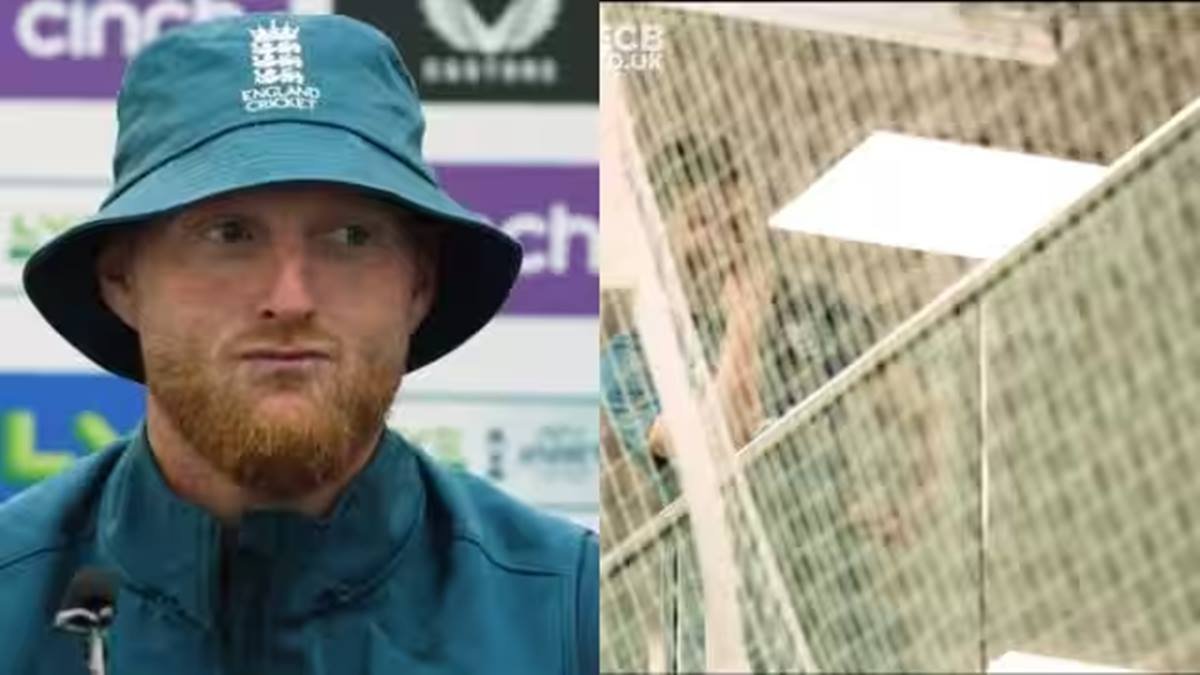 ENG vs AUS: बेन स्टोक्स की प्रेस कॉन्फ्रेंस को मार्क वुड ने किया हाईजैक, Video में देखें कप्तान का रिएक्शन