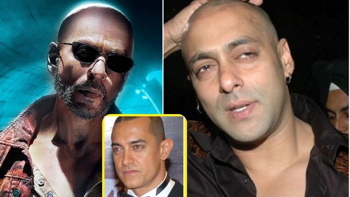 Bollywood Actors Bald Look
