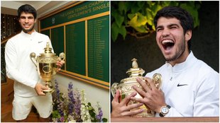 Carlos Alcarez | Wimbledon champion | Novak Djokovic | Federer |