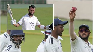 Duleep Trophy | Cheteshwar Pujara | Vyshak Vijaykumar | Virat Kohli | RCB | Royal Challengers Bangalore |