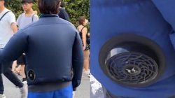 Viral Video: गर्मी से बचने के लिए शख्स ने पहन लिया पंखे वाला जैकेट, हैरानी जता रहे लोग