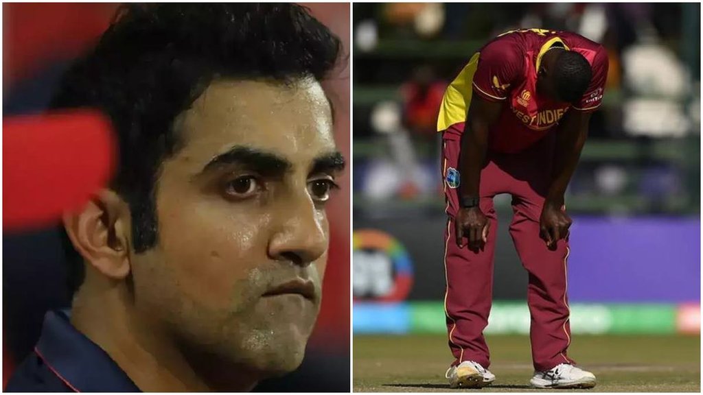 Gautam Gambhir and Virendra sehwag on West Indies