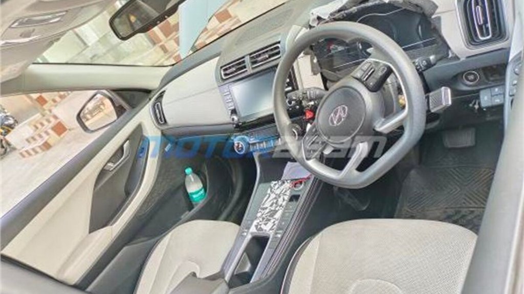 Hyundai Creta EV Interior । Hyundai Creta EV Spy Images । Hyundai Creta EV Spy Images