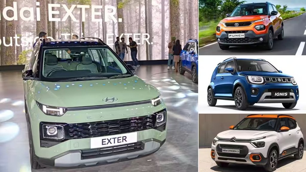 Hyundai Exter vs Rivals Price Compare । Hyundai Exter vs Rivals Compare । Hyundai Exter vs Tata Punche Price । Hyundai Exter vs Citroen C3 Price Compare