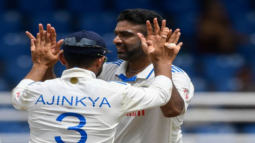 IND vs WI 2nd Test| Ravichandran Ashwin| Kraigg Brathwaite