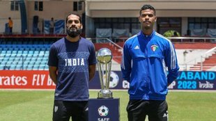 SAFF Championship | Indian Football team | kuwait | Sunil Chhetri | india vs kuwait | india vs kuwait saff championship final | india vs kuwait saff cup final | saff cup | saff cup 2023 | sports news |