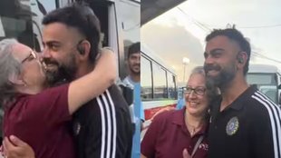 Joshua Da silva mother meet Virat Kohli