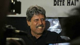 Kapil Dev with MS Dhoni