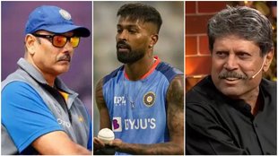 Kapil Hardik and Ravi Shastri