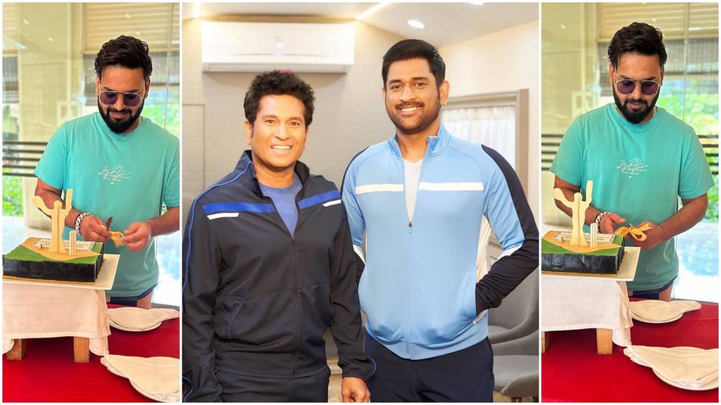 MS Dhoni | Sachin Tendulkar | Rishabh Pant | MS Dhoni Birthday | Twitter | Instagram |