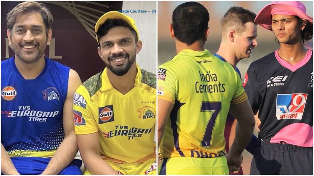 MS Dhoni Yashsavi Jaiswal Ruturaj Gaikwad