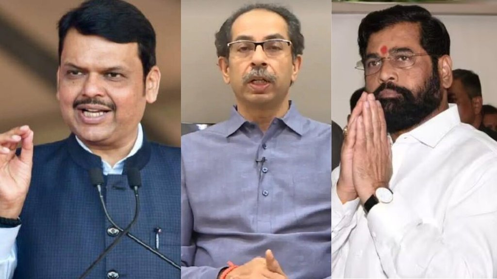 Devendra Fadnavis, Uddhav Thackeray, Eknath Shinde