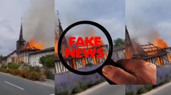 Fact Check: फ्रांस में चर्च जलाने का वीडियो मणिपुर का बताकर किया जा रहा वायरल, दावा फर्जी है