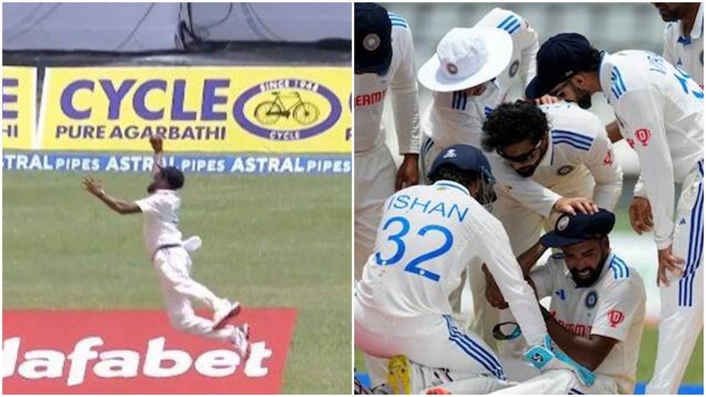 Mohammed Siraj Stunner Catch | Watch Video | India vs West Indies | Mohammed Siraj Stunner Catch | Watch Video | India vs West Indies |
