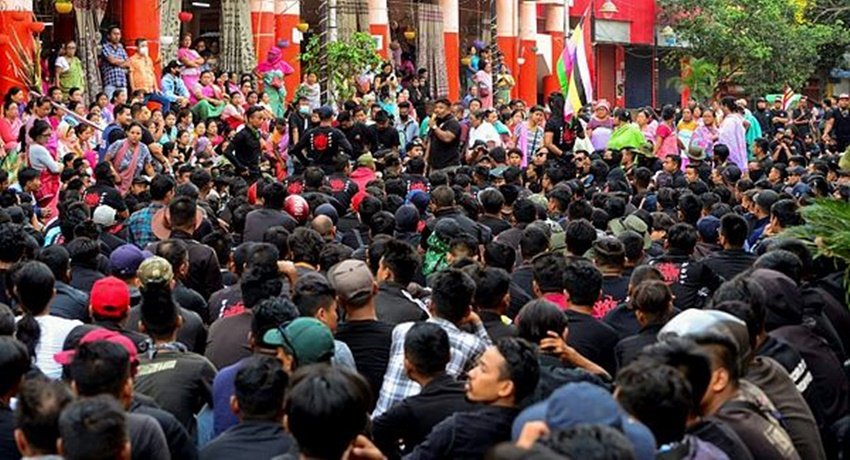 Manipur Violence, CM N. Biren Singh Supporters