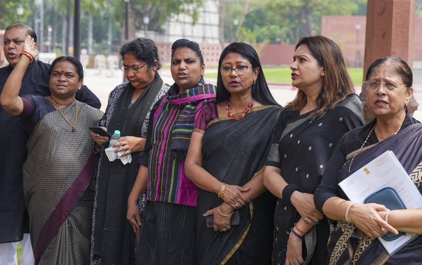 Female MPs in Black Dress